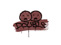 Sealed Graffiti | Double (Brick Red)