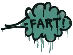 Sealed Graffiti | Fart (Frog Green)