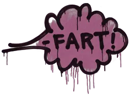 Sealed Graffiti | Fart (Princess Pink)