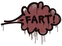 Sealed Graffiti | Fart (Brick Red)