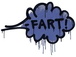 Sealed Graffiti | Fart (SWAT Blue)