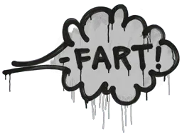 Sealed Graffiti | Fart (Shark White)