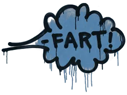 Sealed Graffiti | Fart (Monarch Blue)