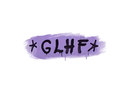 Sealed Graffiti | GLHF (Violent Violet)