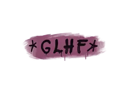 Sealed Graffiti | GLHF (Princess Pink)