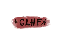 Sealed Graffiti | GLHF (Blood Red)