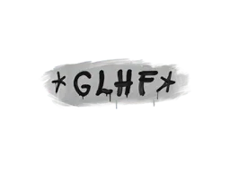 Sealed Graffiti | GLHF (Shark White)