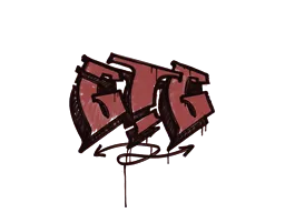 Sealed Graffiti | GTG (Blood Red)