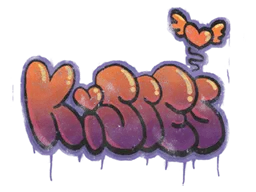 Sealed Graffiti | Kisses