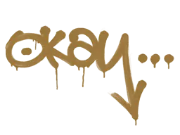 Sealed Graffiti | Okay (Desert Amber)