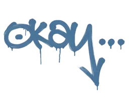 Sealed Graffiti | Okay (Monarch Blue)