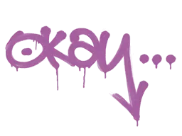 Sealed Graffiti | Okay (Bazooka Pink)