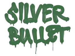 Sealed Graffiti | Silver Bullet (Jungle Green)