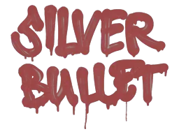 Sealed Graffiti | Silver Bullet (Blood Red)