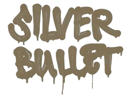 Sealed Graffiti | Silver Bullet (Dust Brown)