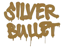 Sealed Graffiti | Silver Bullet (Desert Amber)