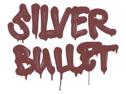 Sealed Graffiti | Silver Bullet (Brick Red)