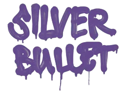 Sealed Graffiti | Silver Bullet (Monster Purple)