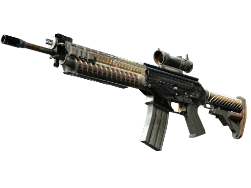 StatTrak™ SG 553 | Aerial (Well-Worn)