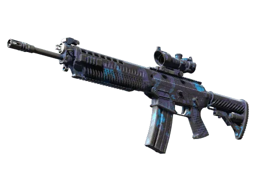 StatTrak™ SG 553 | Aloha (Field-Tested)