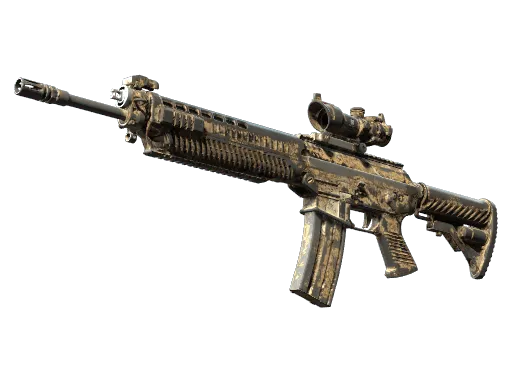 Souvenir SG 553 | Bleached (Battle-Scarred)