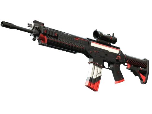 StatTrak™ SG 553 | Cyrex (Minimal Wear)