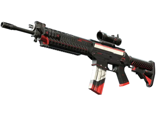 StatTrak™ SG 553 | Cyrex (Well-Worn)