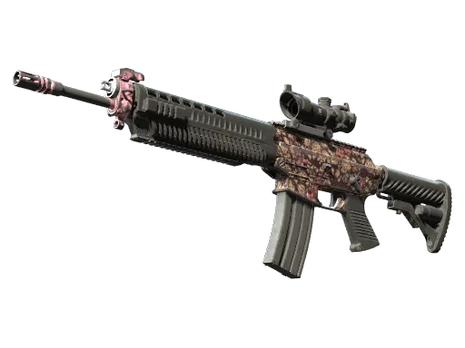 Souvenir SG 553 | Desert Blossom (Battle-Scarred)