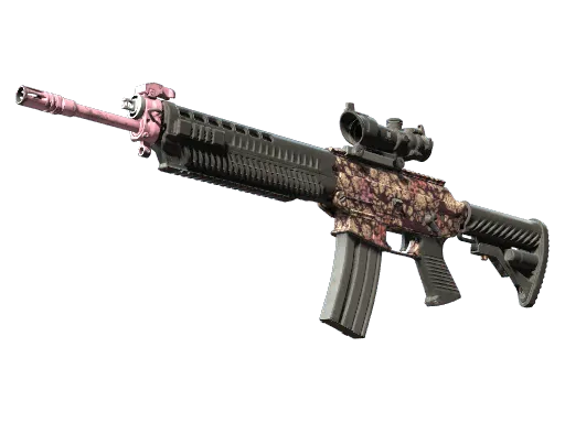 Souvenir SG 553 | Desert Blossom (Field-Tested)