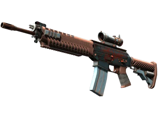 StatTrak™ SG 553 | Ol' Rusty (Well-Worn)