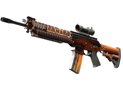 StatTrak™ SG 553 | Tiger Moth (Field-Tested)