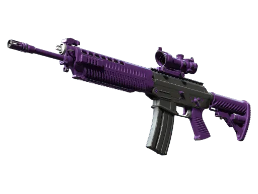 StatTrak™ SG 553 | Ultraviolet (Field-Tested)