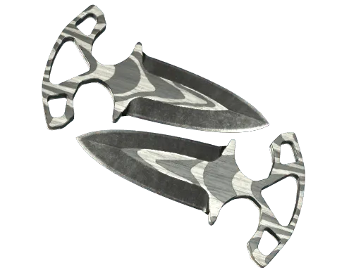 ★ Shadow Daggers | Black Laminate (Well-Worn)