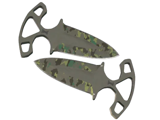 ★ Shadow Daggers | Boreal Forest (Well-Worn)