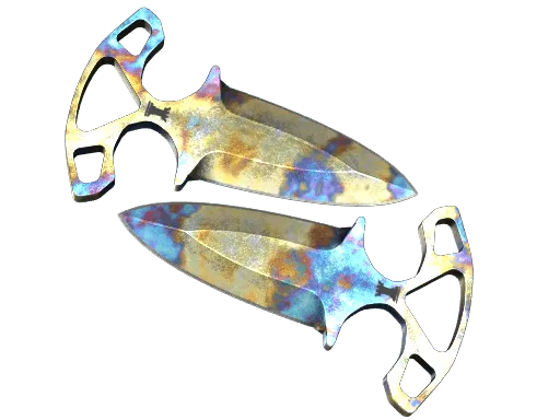 ★ Shadow Daggers | Case Hardened (Battle-Scarred)