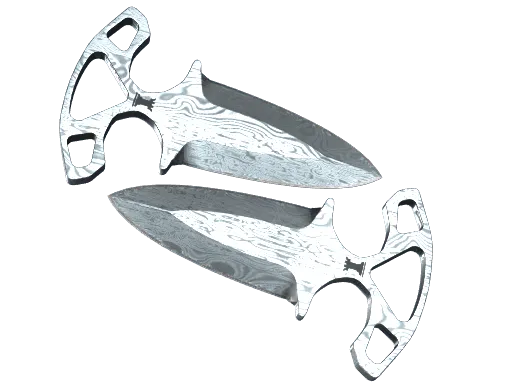 ★ Shadow Daggers | Damascus Steel (Well-Worn)