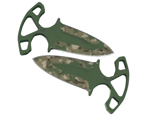 ★ StatTrak™ Shadow Daggers | Forest DDPAT (Well-Worn)