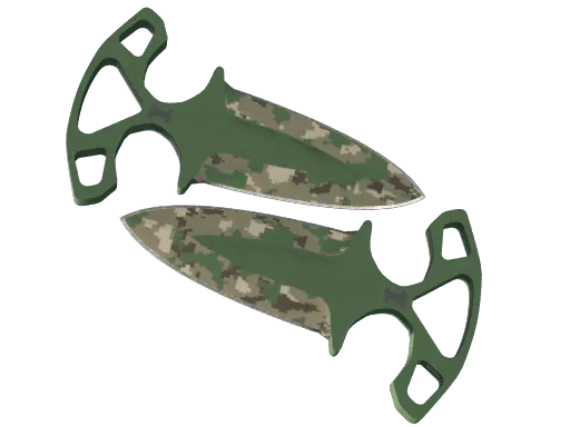 ★ StatTrak™ Shadow Daggers | Forest DDPAT (Minimal Wear)