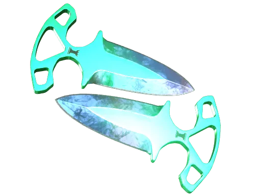 ★ StatTrak™ Shadow Daggers | Gamma Doppler (Minimal Wear)