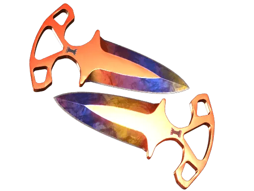 ★ StatTrak™ Shadow Daggers | Marble Fade (Minimal Wear)