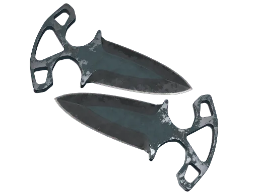 ★ Shadow Daggers | Night (Battle-Scarred)