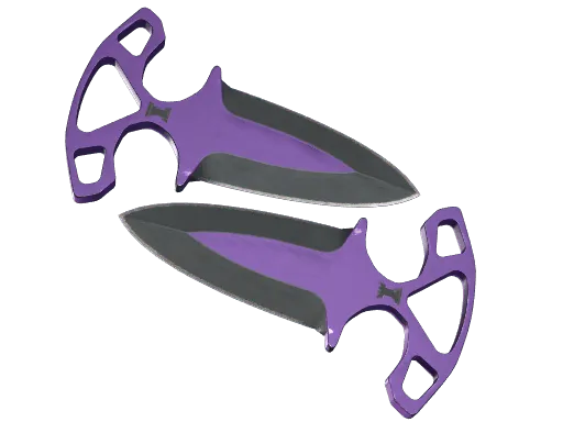 ★ Shadow Daggers | Ultraviolet (Well-Worn)