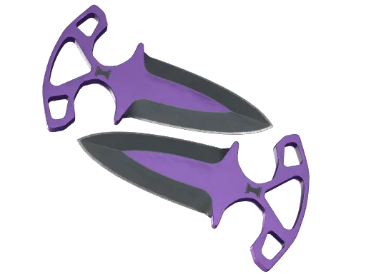 ★ StatTrak™ Shadow Daggers | Ultraviolet (Minimal Wear)