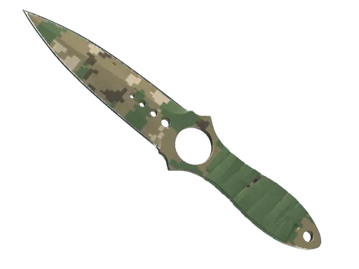 ★ StatTrak™ Skeleton Knife | Forest DDPAT (Well-Worn)