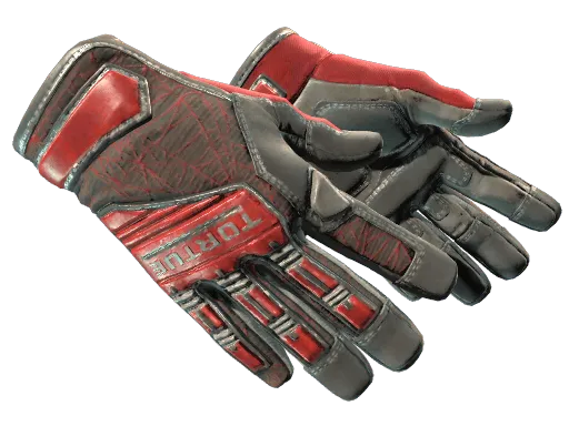 ★ Specialist Gloves | Crimson Web (Minimal Wear)