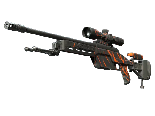 StatTrak™ SSG 08 | Slashed (Well-Worn)