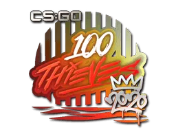 Sticker | 100 Thieves | 2020 RMR