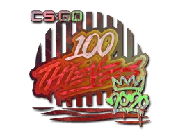 Sticker | 100 Thieves (Holo) | 2020 RMR