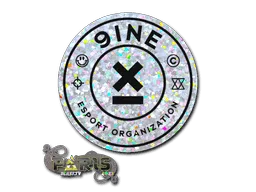 Sticker | 9INE (Glitter) | Paris 2023