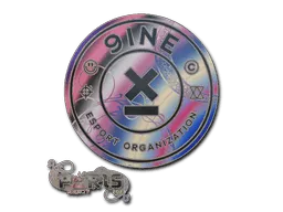 Sticker | 9INE (Holo) | Paris 2023